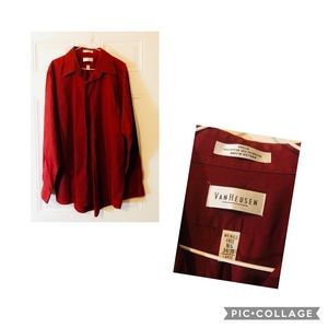 Van Heusen Men’s Dress Shirt Wrinkle Free